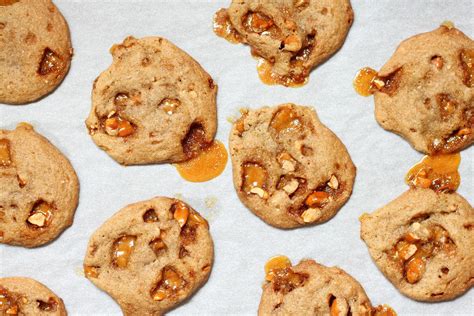 Cashew Brittle Cookies — Shauna Sever