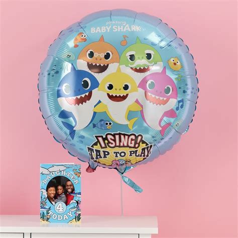 Giant Baby Shark Singing balloon | Moonpig