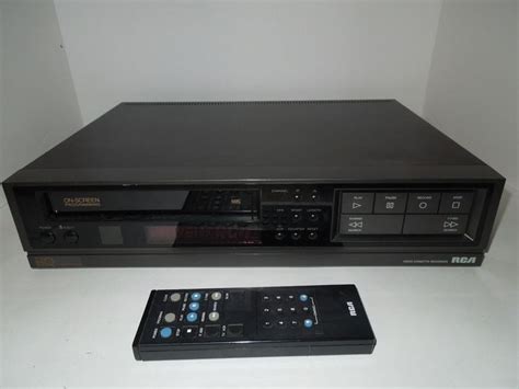 RCA VMT-390 VCR with REMOTE Near Mint #RCA | Rca, Vcr, Remote