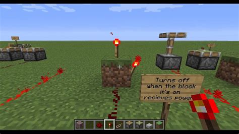 Minecraft Redstone Tutorial 1: Basics - YouTube