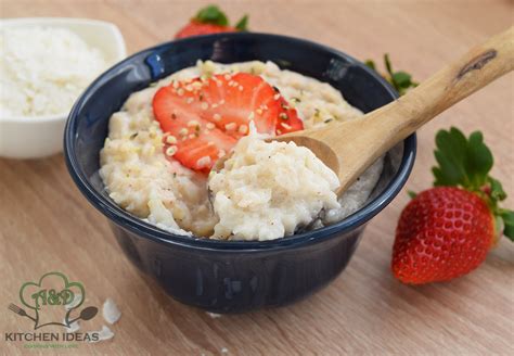 A&D Kitchen Rice Flakes Porridge - A&D Kitchen Desserts