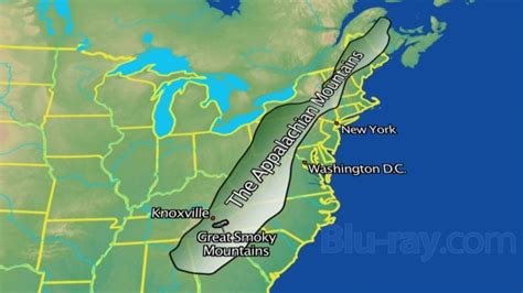 The Appalachian Mountains - Georgia Map Studies