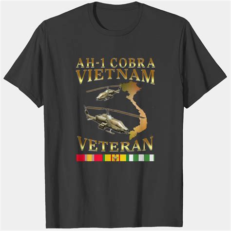 Veteran Vets AH1 cobra helicopter Vietnam veteran huey cobra helicopter Veterans T-Shirts sold ...