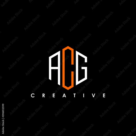 ACG Letter Initial Logo Design Template Vector Illustration Stock ...