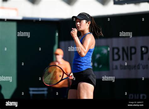 Arianne Hartono of the Netherlands during the French Open (Roland-Garros) 2022, Grand Slam ...