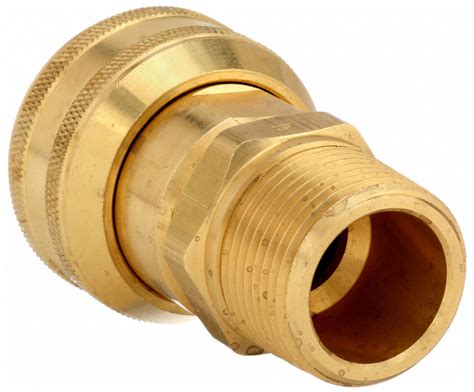 PARKER Quick Connect Hose Coupling, Industrial, Brass, Socket - 30N212 ...