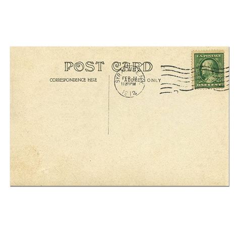 Postcard Back, Postcard Template, Postcard Download, Old Postcard Printing, Vintage Postcard ...