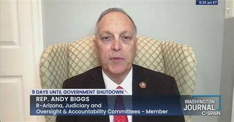 Rep. Andy Biggs on the Government Funding Deadline | C-SPAN.org