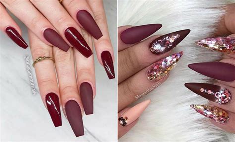 43 Chic Burgundy Nails You'll Fall in Love With | Page 2 of 4 | StayGlam