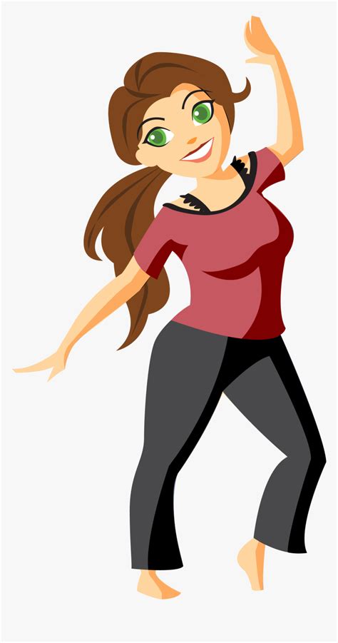 Club Mie Girl - Dancing Girl Cartoon Png, Transparent Png , Transparent ...