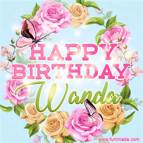 Happy Birthday Wanda GIFs - Download on Funimada.com