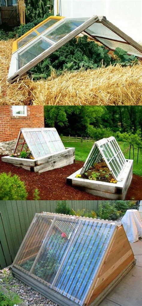 42 BEST tutorials on how to build amazing DIY greenhouses , simple cold frames and cost ...