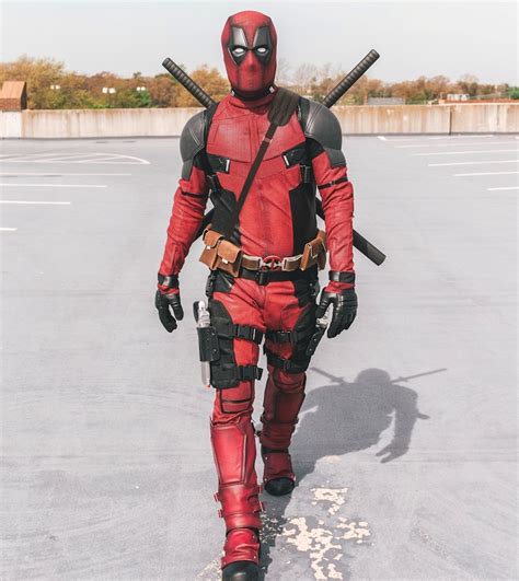 Serigrafía & Cuero Deadpool Película Replica Cosplay / Traje | Etsy