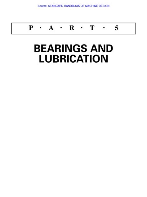 All About Bearing and Lubrication A Complete Guide | PDF | Bearing ...