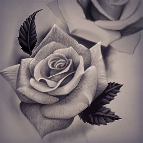 Pin by Anyssa Cantu on David Garcia | Realistic rose tattoo, Rose tattoo design, Rose drawing tattoo