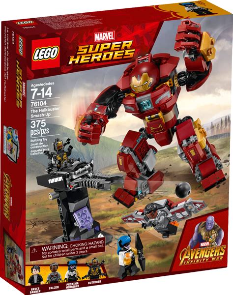 Best Buy: LEGO Marvel Super Heroes The Hulkbuster Smash-Up 76104 Multi ...