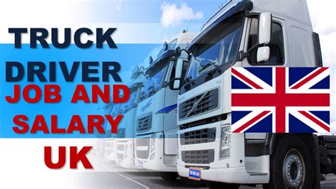 Truck Driver Job and Salary in The UK - Jobs and Wages in the United ...