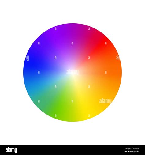 RGB color wheel spectrum selector picker. RGB palette logo. Color ...