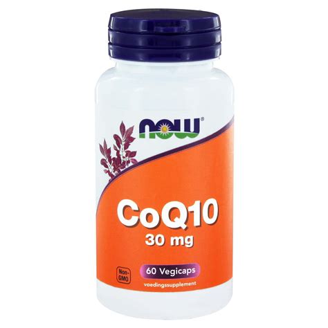 Buy Now Foods, CoQ10 30 mg, 60 Vcaps - CoQ10