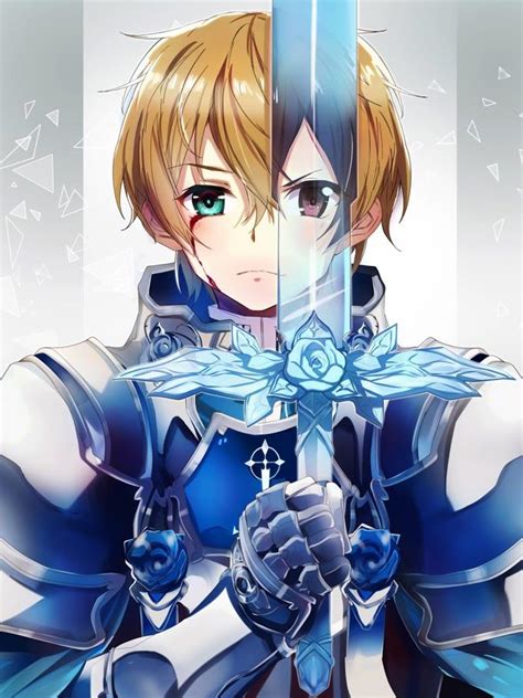 Eugeo - SAO #fanart #manga #anime #animeboy #GG \ ^^ / | Sword art ...