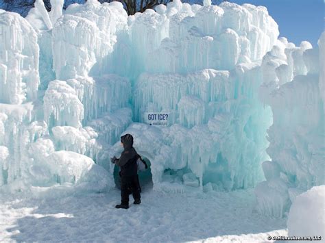 WATCH: Walk through the Lake Geneva Ice Castles