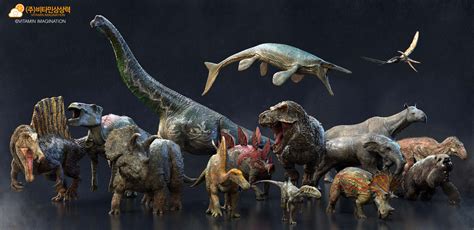 Cenozoic Era Animals and Dinosaurs - ZBrushCentral