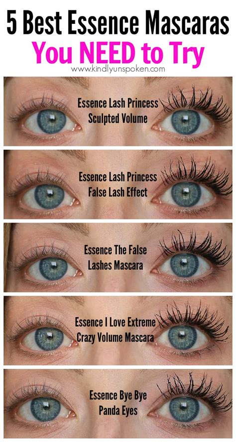 5 Best Essence Mascaras You Need (Only $5) - Kindly Unspoken