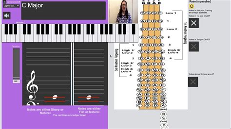 violin 3 octave c major scale finger patterns - bn194