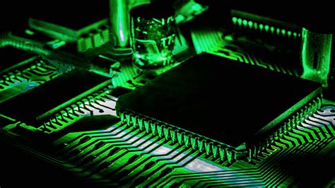 Green Motherboard Wallpaper