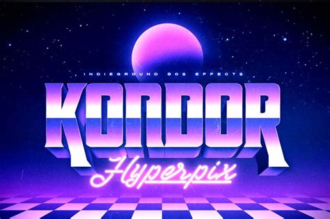 40+ Best Free and Premium Vaporwave Fonts 2019 | Hyperpix | Vaporwave, Retro waves, Synthwave