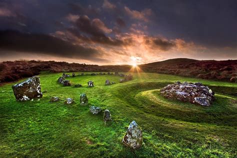 Drombeg Stone Circle, County Cork, Ireland смотреть Обои на рабочий ...