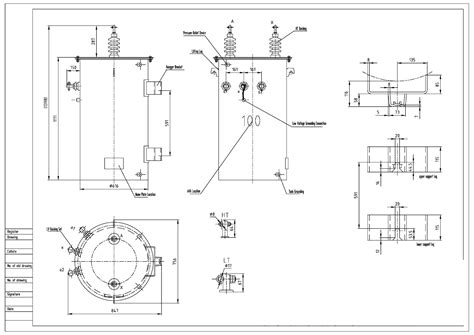 10kVA to 100kVA Outdoor Pole Mounted Single Phase Distribution ...