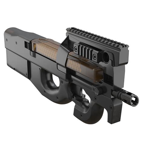 Submachine gun FN P90 3D Model $20 - .obj .max .fbx .3ds - Free3D