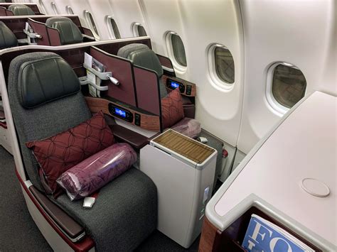 Qatar Airways A330-200 Business Class Review with the Entire Cabin