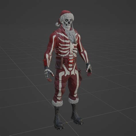 Yule Trooper - Fortnite 3D Model in Man 3DExport