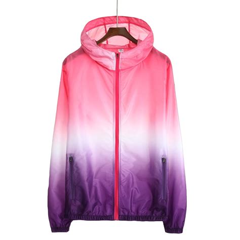 Woman Man Outdoor Clothes Hoodie Wind Protection Jacket Skin UV Sports Skinsuit Coat Windproof ...