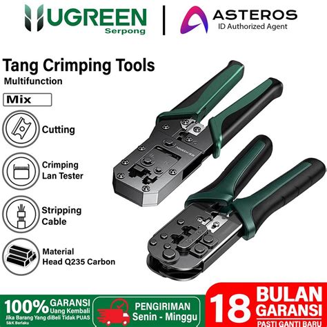 Jual Modis.. UGREEN Tang Crimping Tool RJ45 RJ11 Lan Network Cable 6P ...