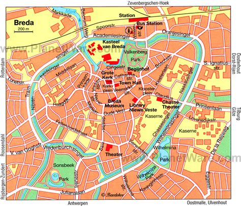 Breda Map - Netherlands