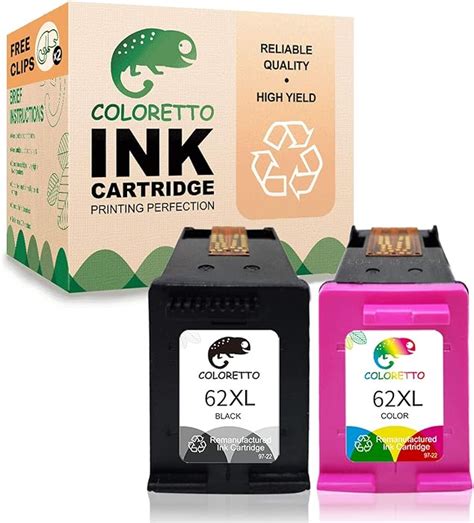 Top 9 Remanufactured Ink Cartridge Replacements For Hp 62Xl - For Your Home