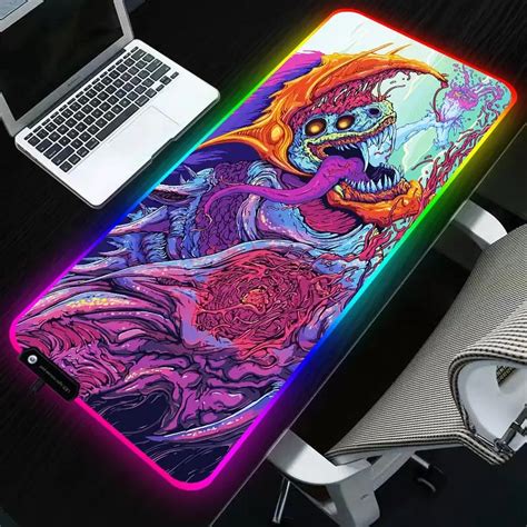 Sovawin 800x300 Big Large LED RGB Lighting Gaming Mousepad XL Gamer Mat Grande Mouse Pad cs go ...