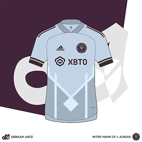 Inter Miami CF x Adidas - Away Kit Concept