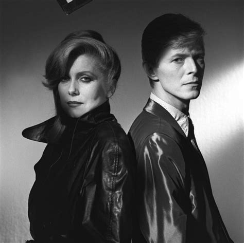 Catherine Deneuve and David Bowie in the Tony Scott movie "The Hunger"... (1983) : r/DavidBowie