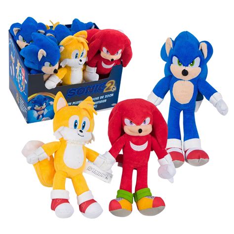 Sonic The Hedgehog 2 Stuffy Plushy Items 10 Inches Tall Set- 3 Pc Only ...