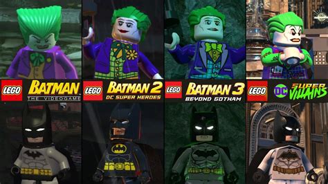 Batman Characters Evolution in All Lego Batman Videogames! - YouTube