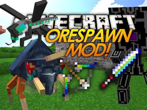 Minecraft Mods | OreSpawn Mod | ULTIMATE BOSSES MOD Pt1! (Mod Showcase) - YouTube