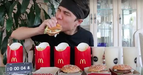 The Impossible Big Mac Challenge Is No Match for Matt Stonie - Thrillist