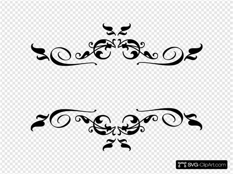 Black Swirl Border SVG icon in 2023 | Clip art borders, Swirl, Border