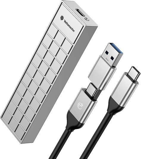 Buy M.2 NVMe Enclosure, Yottamaster USB C 10Gbps NVMe SSD Enclosure ...