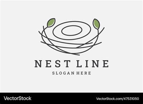 Nest Royalty Free Vector Image - VectorStock