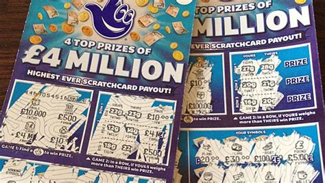 Van Driver Lands £1 Million Scratch Card - Scratch Cards